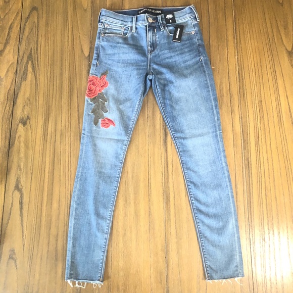 Express | Jeans | Express Embroidered 